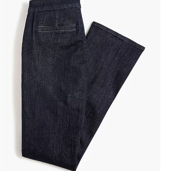 J. Crew Factory CG484 High-rise trouser jeans 32 Petite NWT - Picture 4 of 12